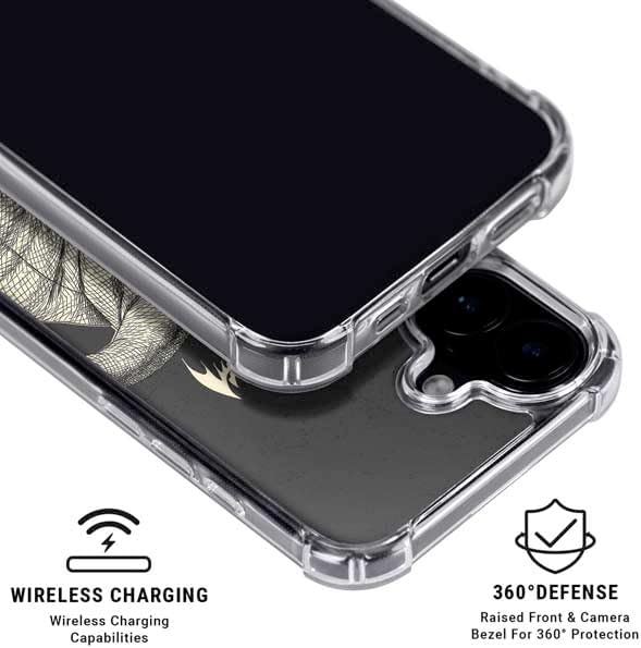 Skinit Phone Case Compatible with MagSafe iPhone 16 Plus - Officially Licensed Disney The Nightmare Before Christmas Bad Bad Oogie Design