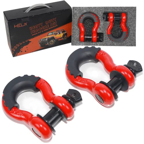 HELIX 牽引シャックル 4.75ton 鍛造シャックル Dリング