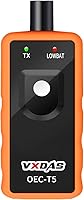 VXDAS OEC-T5 TPMS Relearn Tool for GM Vehicles 2006-2024 (Chevy/Buick/GMC/Cadillac) 315/433MHz Reset Tool