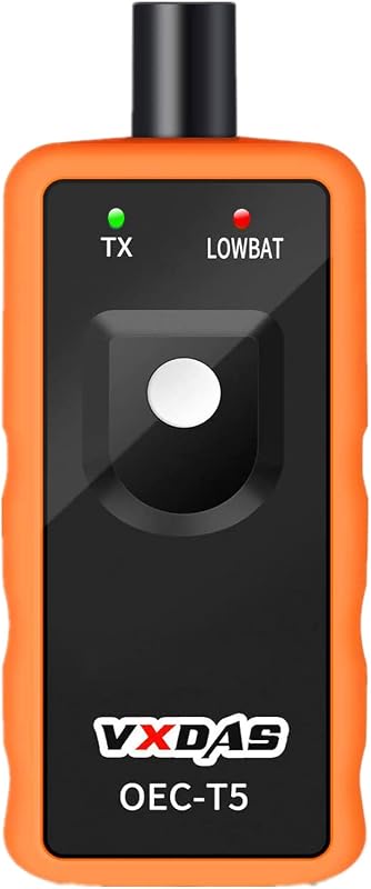 VXDAS TPMS Relearn Tool Only for GM Vehicles (2006-2024 Chevy/Buick/GMC/Opel/Cadillac) Original Sensor with 315/433 MHz, Tire Sensors Pressure Monitor System Reset Tool OEC-T5-2025 Edition