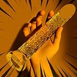 Ifukens ディルド 初心者 細いアナルプラグ TPE 龍の鱗とタコの触手 アダルトグッズ 男性用おもちゃアナルディルド 吸盤付 透明 でぃると女性用アナルグッズ 全身防水 (S)