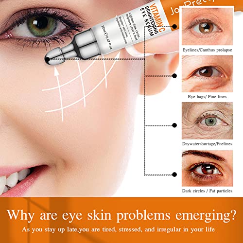 Cynamus Eye Cream, Natural Vitamin C Eye Cream, Brightening Eye Cream - Image 2