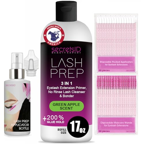 3 in 1 Eyelash Extension Primer Bulk 16 Oz -