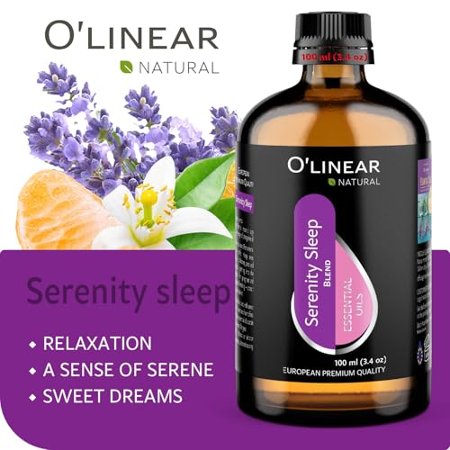 Natural Calm Serenity Sleep Essential Oil Blend - Pure Aromatherapy Oils for Dream and Relaxation, Perfect for Diffuser - Lavender, Orange, Sage and Neroli Essential Oils - Long Lasting Sleep Support - Image 5
