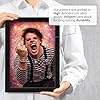 Yungblud Art Styled Signed Poster Print - Limited Edition Autograph Fan Gift, Collectible Memorabilia Wall Art Merchandise – Idols World Tour & Bludfest Tribute (A4 Framed) #3