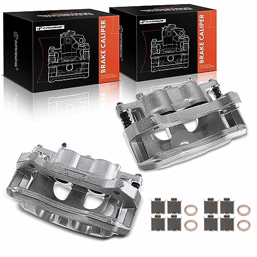 A-Premium Disc Brake Caliper Assembly with Bracket Compatible with Ford Models - For F-150 2012-2020