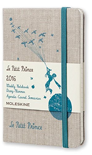 Moleskine 2016 Le Petit Prince Limited Edition Weekly Notebook, 12M, Pocket, Hard Cover (3.5 x 5.5)