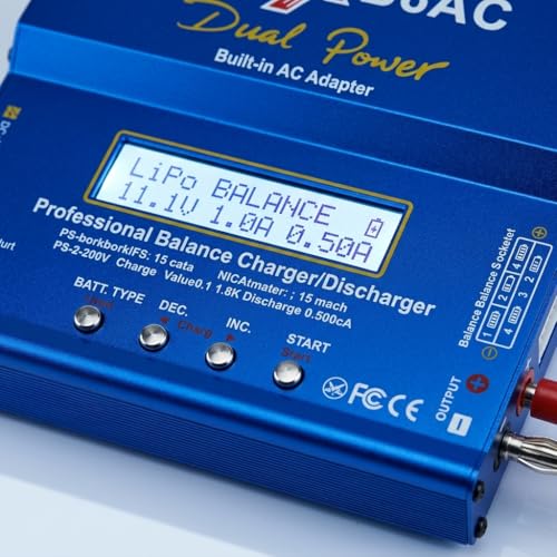 Cargador de batería Lipo para aviones y barcos teledirigidos 3
