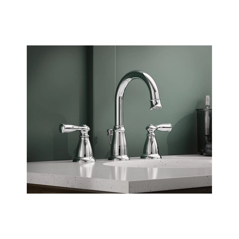 Moen WS84924 Two-Handle High Arc Bathroom Faucet, Chrome - Amazon.com