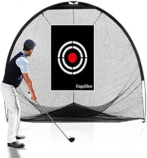 GALILEO Golf Nets Golf Practice Net Hitting Netting for Backyard Portable 8x7x7FT Driving
