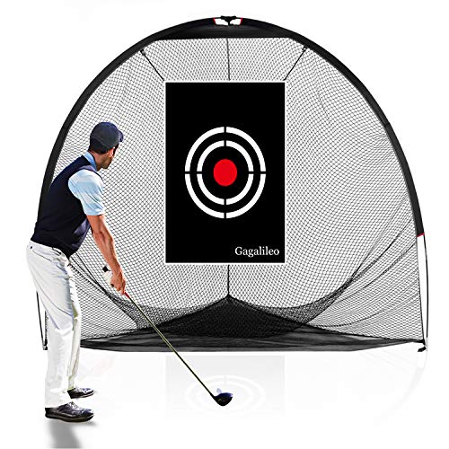 GALILEO Golf Nets Golf Practice Net Hitting Netting for Backyard Portable 8x7x7FT Driving