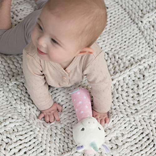 Ingenuity Premium Soft Plush Handheld Rattle - Shimmy The Unicorn, Ages Newborn And Up #TOP1