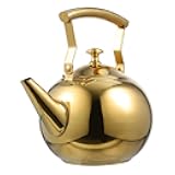 DOITOOL Stainless Steel Tea Kettle with Filter 2L Portable Water Kettle for Loose Leaf Tea Brewing and Hot Beverages Ideal for Home Kitchen Use