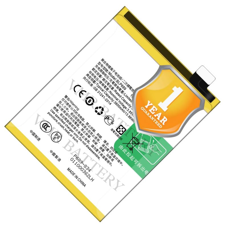 Image of Original BLP689 Battery Compatible for Oppo R15x (PBCM10) - (3600mAh) - 1 Year Warranty X2