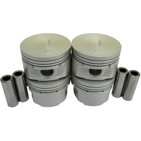Piston Set Replacement: Peugeot 206 and 306 1.6L TU5JP Engine