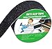Anti Slip Tape, High Traction,Strong Grip Abrasive, Not Easy Leaving Adhesive Residue, Indoor & Outdoor, with Measuring Tape (2' Width x 190' Long, Black)