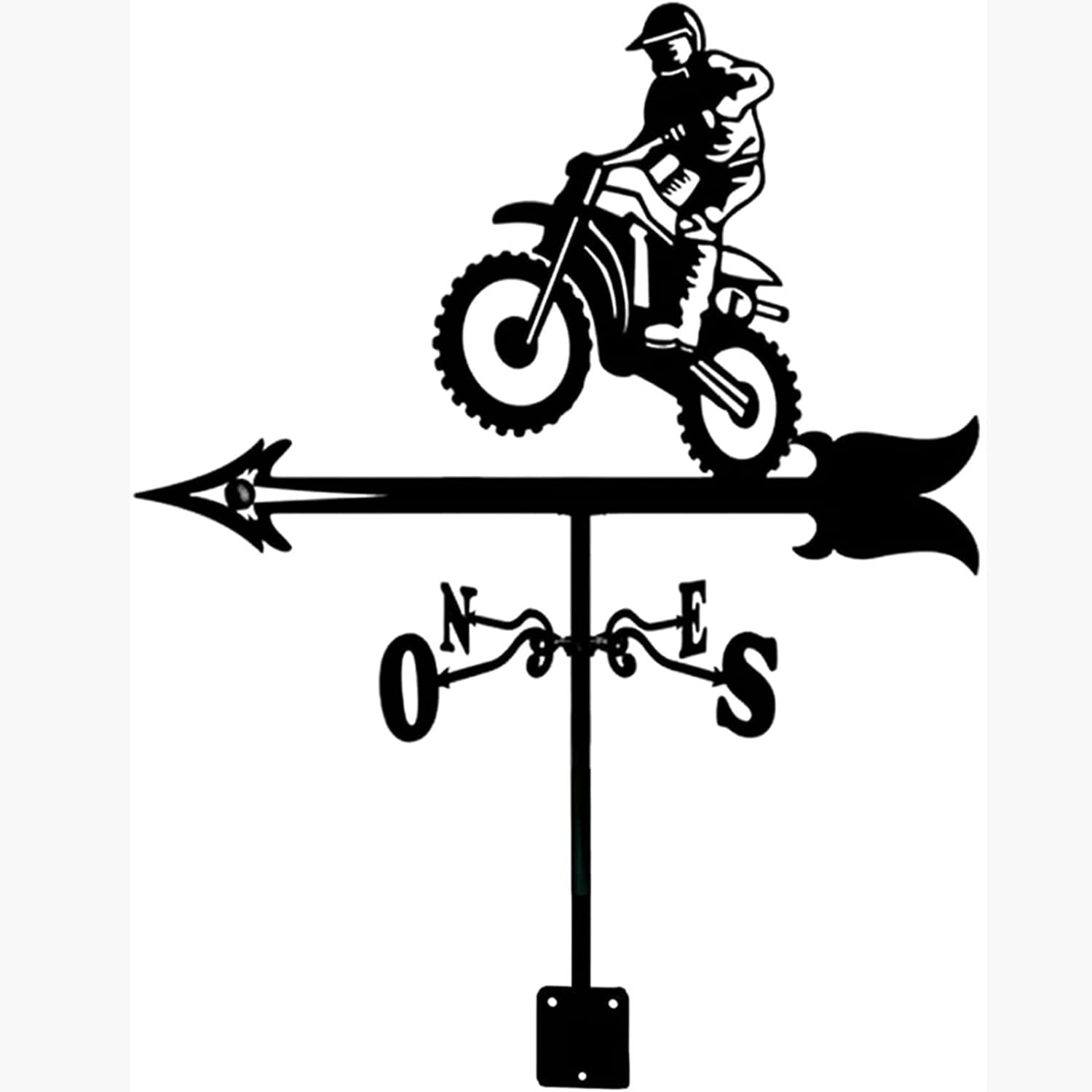 風見鶏 ルーフマウント、庭風向計 風向計 屋外庭庭、風向計 風見鶏 組み立て簡単