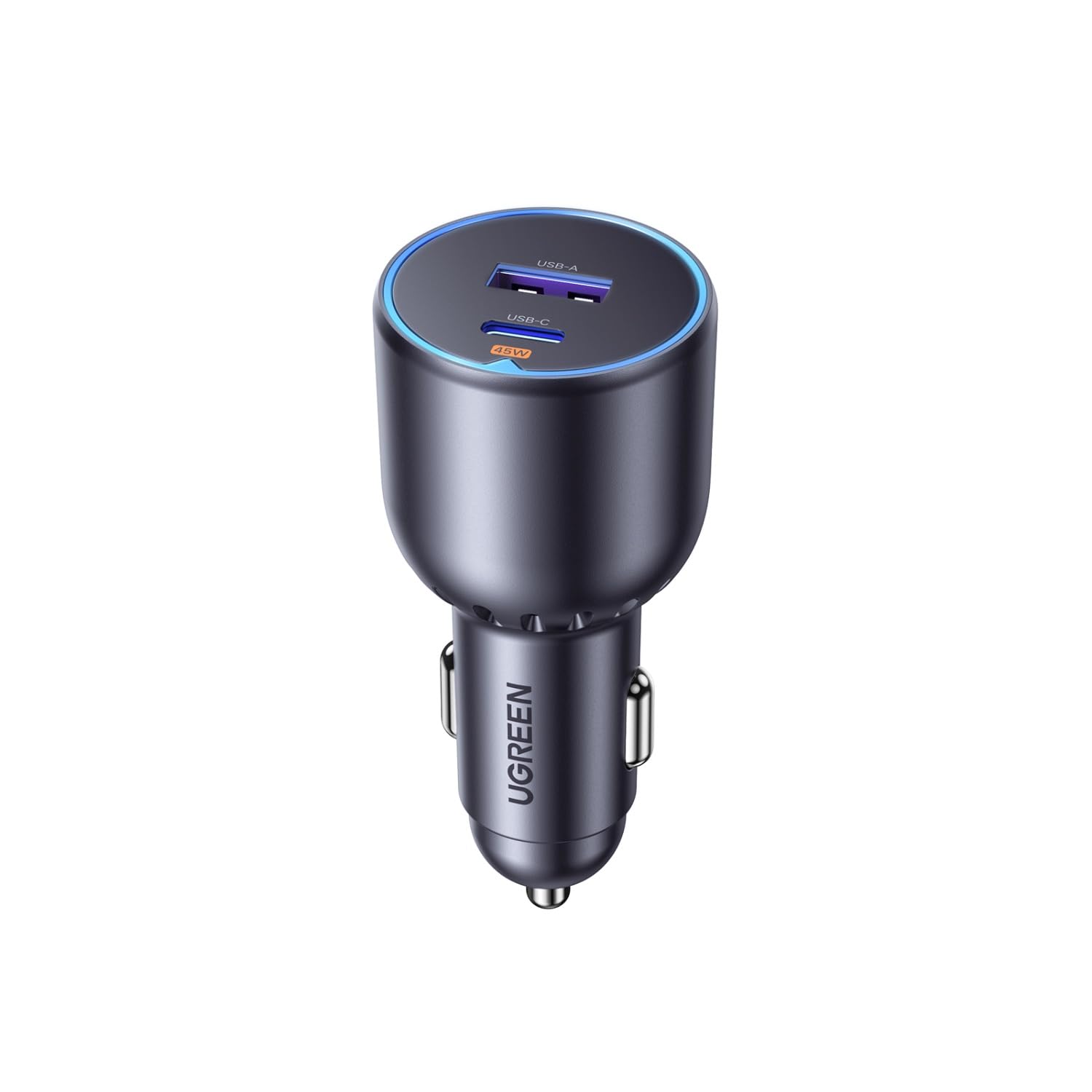 UGREEN 63W 2 Portlu Araç İçi Şarj Cihazı Çakmaklık Adaptörü, 35023