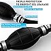 High Flow Siphon Pump, Gasoline Oil Water Fuel Diesel Transfer Siphon Pump, Siphon Hand Fuel Pump Portable Manual Car Liquids Gas Transfer PumpSiphon Hose, Siphoning Kit, 2M Durable Syphon Hose