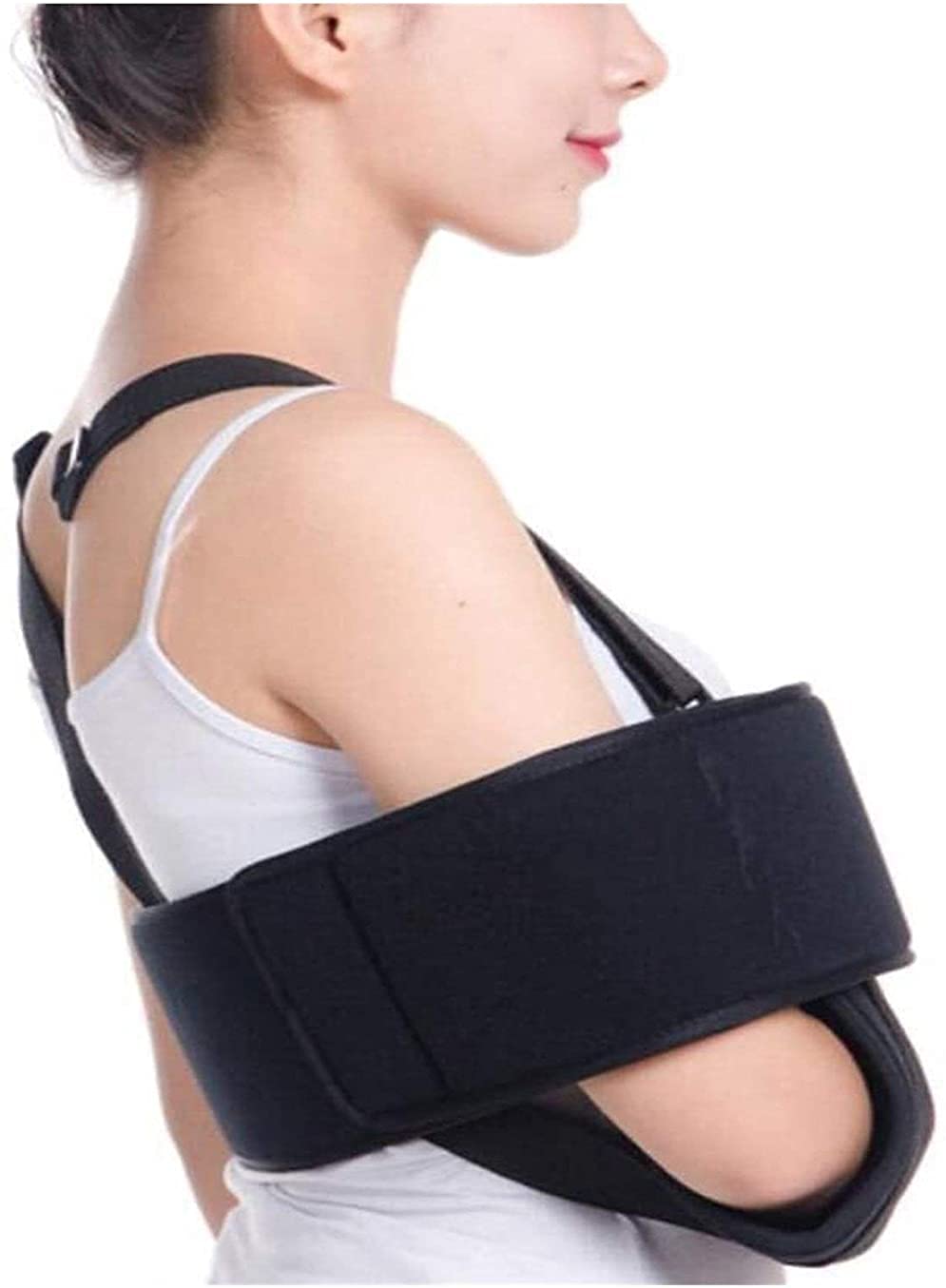 Inmovilizador de Hombro con Cabestrillo para Brazo médico Soporte de Manguito rotador Brace Inmovilizador de Hombro con Cabestrillo para Mujeres y Hombres para Dolor de Hombro, Brazo, Codo,