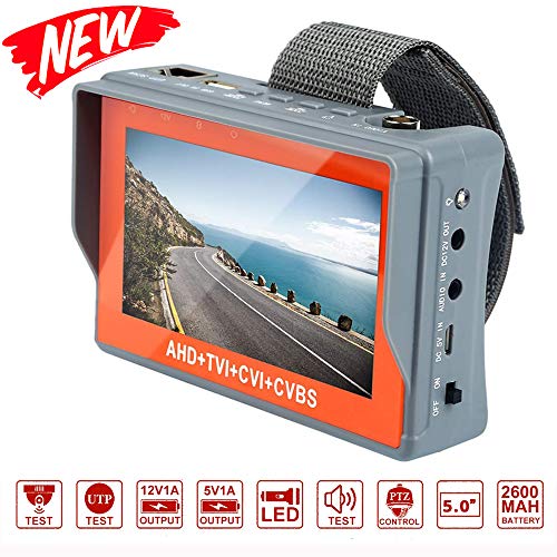 [Upgrade Version] Electop Wrist CCTV Tester, 5 Inch 4 in 1 HD 1080P