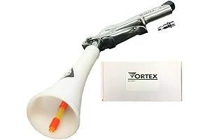 HI-TECH Vortex Cleaning Gun - Blasts Dirt and Dust with Air Compressor