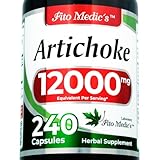 FITO MEDIC'S Lab | Artichoke Extract | Artichoke Extract Capsules |240 Capsules |12000 mg | alcachofa.