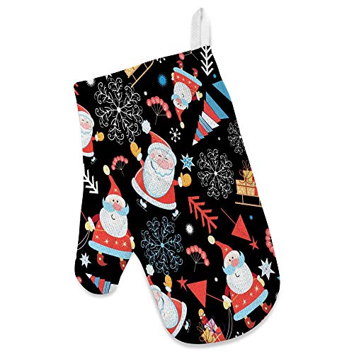 Tablier de cuisine cadeau surprise de Noël comprenant manique et gant - 3