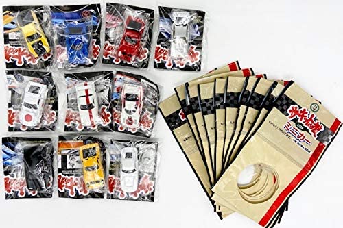 Amazon | サーキットの狼 ミニカー 全10種フルセット（ミニブック＆袋