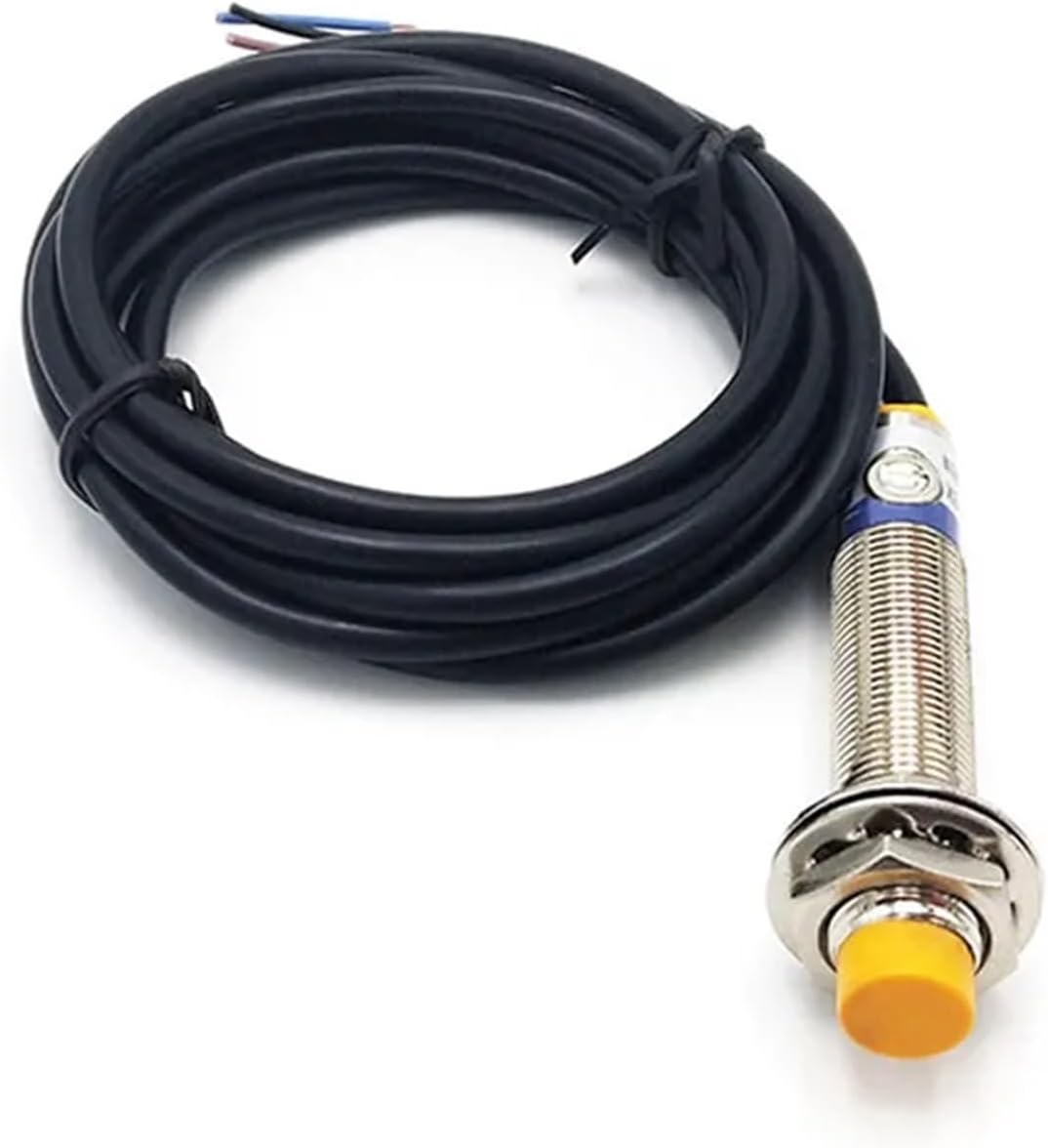 LJC12A3-A-Z/BX/AX/BY/AY Approach Sensor Cylindrical Capacitive Proximity Switch 5mm Detecting Distance NPN/PNP NO/NC DC6-36V (Color : LJC12A3-5-Z AY)