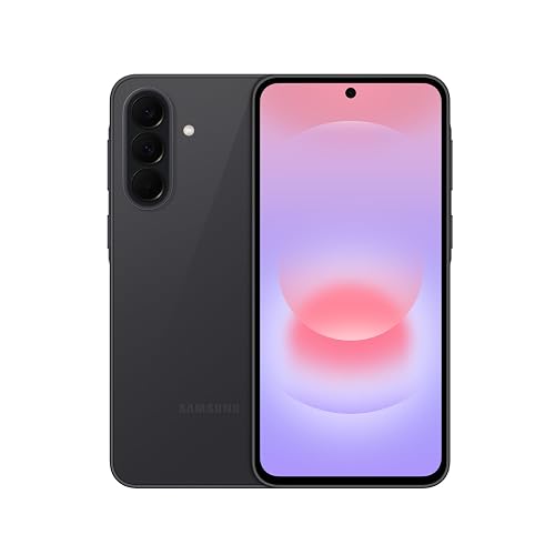 Samsung Galaxy A37 5G (2026), Unlocked Android Smartphone, 128GB, AMOLED Display, Triple Camera, IP68, Slim Phone, 5000mAh Battery, US Version, US 1 Yr Warranty, Awesome Charcoal