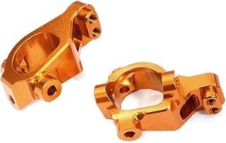 C31946ORANGE Alloy Machined Caster Blocks for Losi 1/10 2WD RTR 22S Drag, ST & SCT