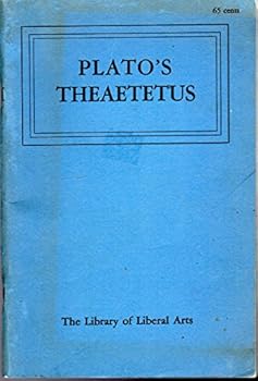 Paperback Plato's Theaetetus (The Library of Liberal Arts) Book