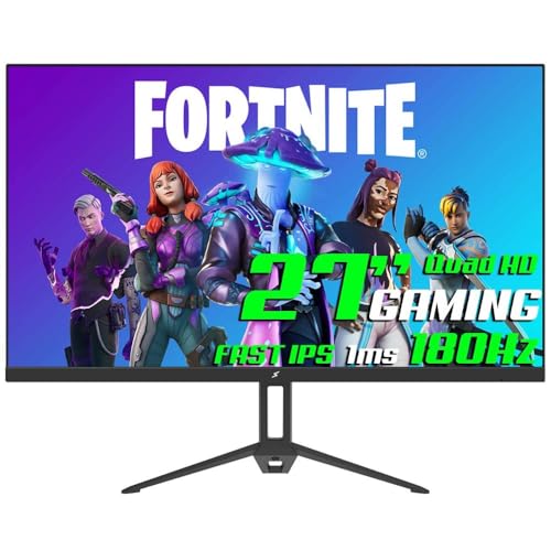 Monitor Gamer SuperFrame Precision, 27 Pol, Flat, Quad HD, Fast IPS, 1ms, 180Hz, 128% sRGB, SFPCFB-27180-QHD-PRO