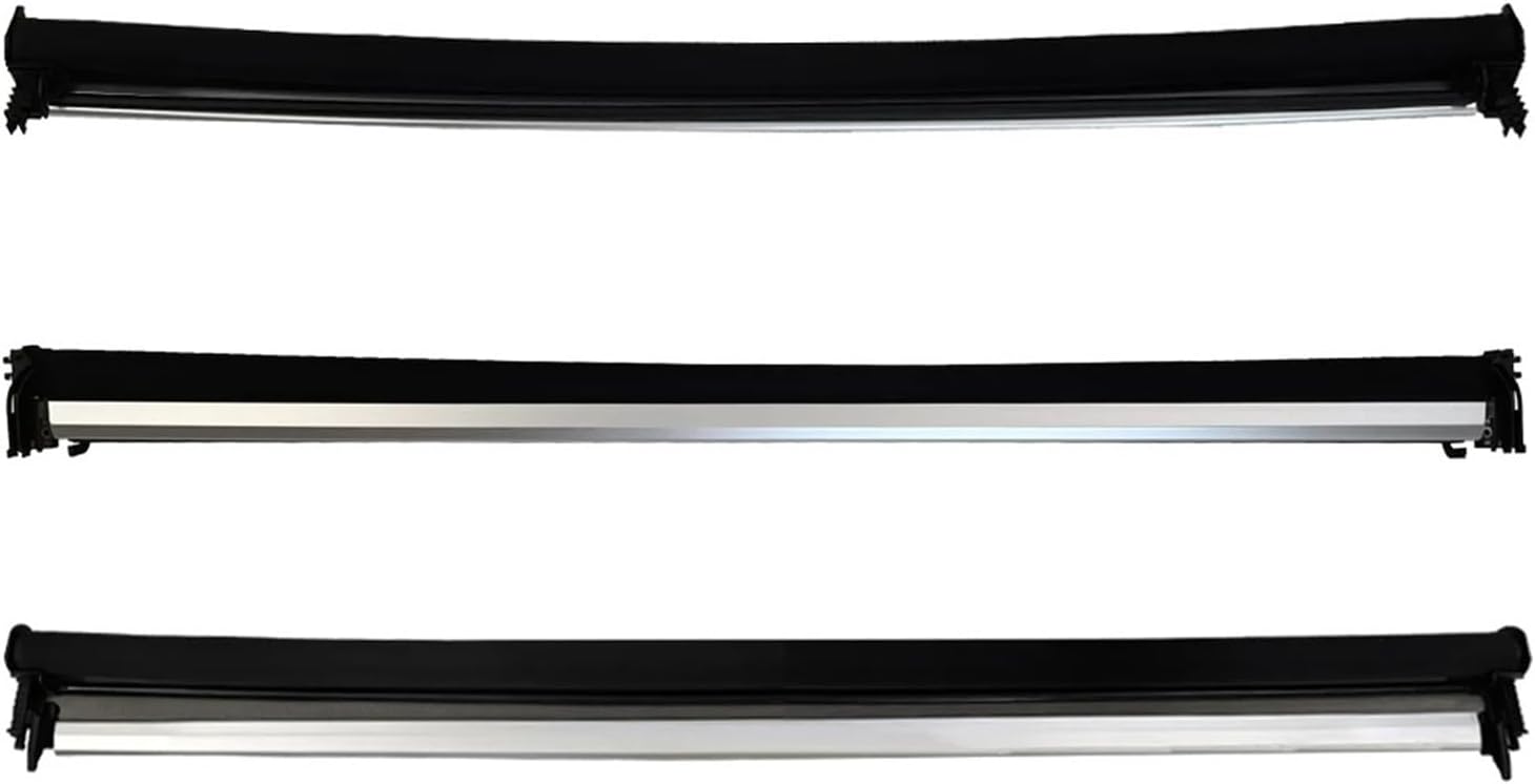 Compatible For Benz S Class W222 2013 2014 2015 2016 2017-2020 Car Panorama Sunroof Roller Blind Sunshade Curtain Cover Assembly(Gray Front)