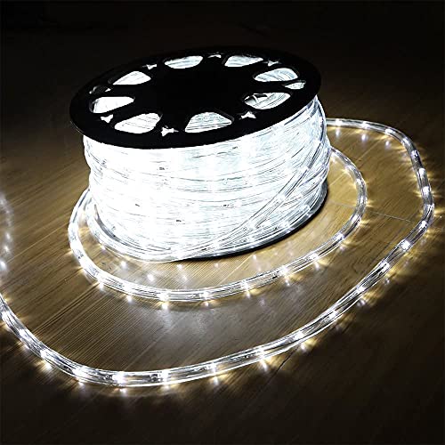 Image of Gesto 10 Meter Rope Led Strip Lights - Outdoor Lights Waterproof for Balcony Decoration,Home Decor & Interior Decoration | Decorative Lights for Diwali Decoration,Cove Light for Ceiling (White)