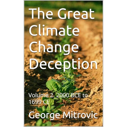 The Great Climate Change Deception Audiolibro Por George Mitrovic arte de portada