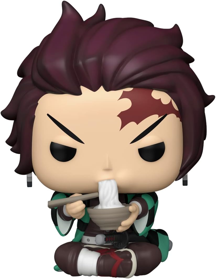Funko Pop! Animation: Demon Slayer - Tanjiro With Noodles - Collectable Vinyl Figure - Gift Idea - Official Merchandise - Toys for Kids & Adults - Anime Fans - Model Figure for Collectors and Display