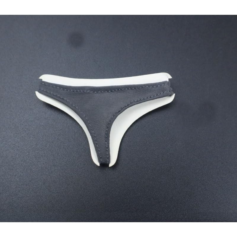 Sous-vêtement 1/6 sexy gris AMITD ajusté pour habiller les figurines féminines