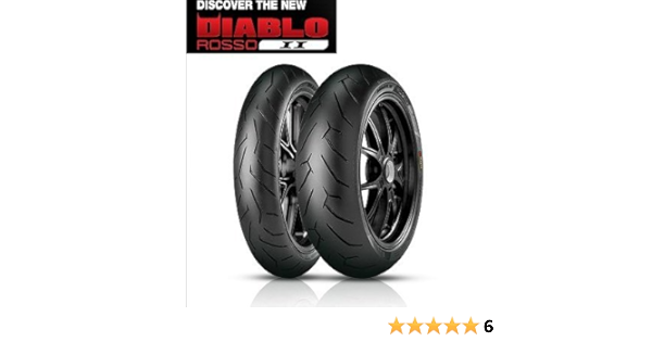 超特価セット PIRELLI(ピレリ) 前後2本セット ディアブロ ロッソ2 120
