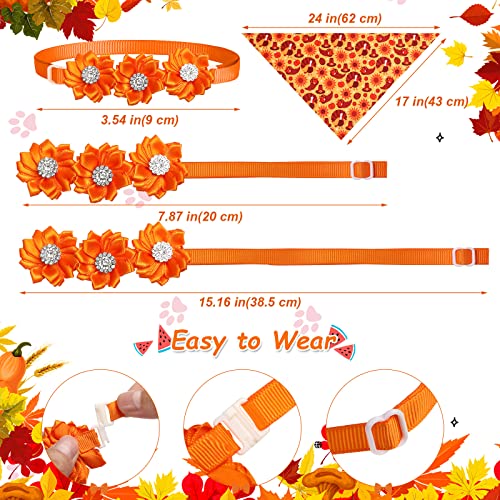 40 Pcs Thanksgiving Dog Bow Ties Set 26 Thanksgiving Pet Bowties 10 Turkey Maple Leaf Pet Necktie 4 Autumn Dog Bandana Thanksgiving Dog Grooming Accessories For Dog Cat Pet Fall Thanksgiving Decor #TOP2