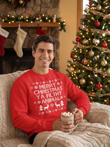 Ugly Christmas Sweatshirts For Adults Funny Holiday Season Crewnecks With Movie Quotes And Designs 4 Ugly Christmas Sweatshirts For Adults Funny Holiday Season Crewnecks With Movie Quotes And Designs - Image 5