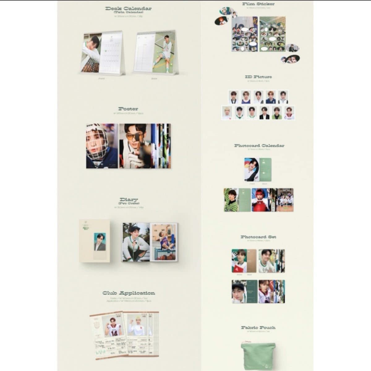 THEBOYZ ドボイズ 2022 SEASONSGREETINGS シーグリ THE BOYZ 2022 SEASON'S GREETINGS - Kpop USA