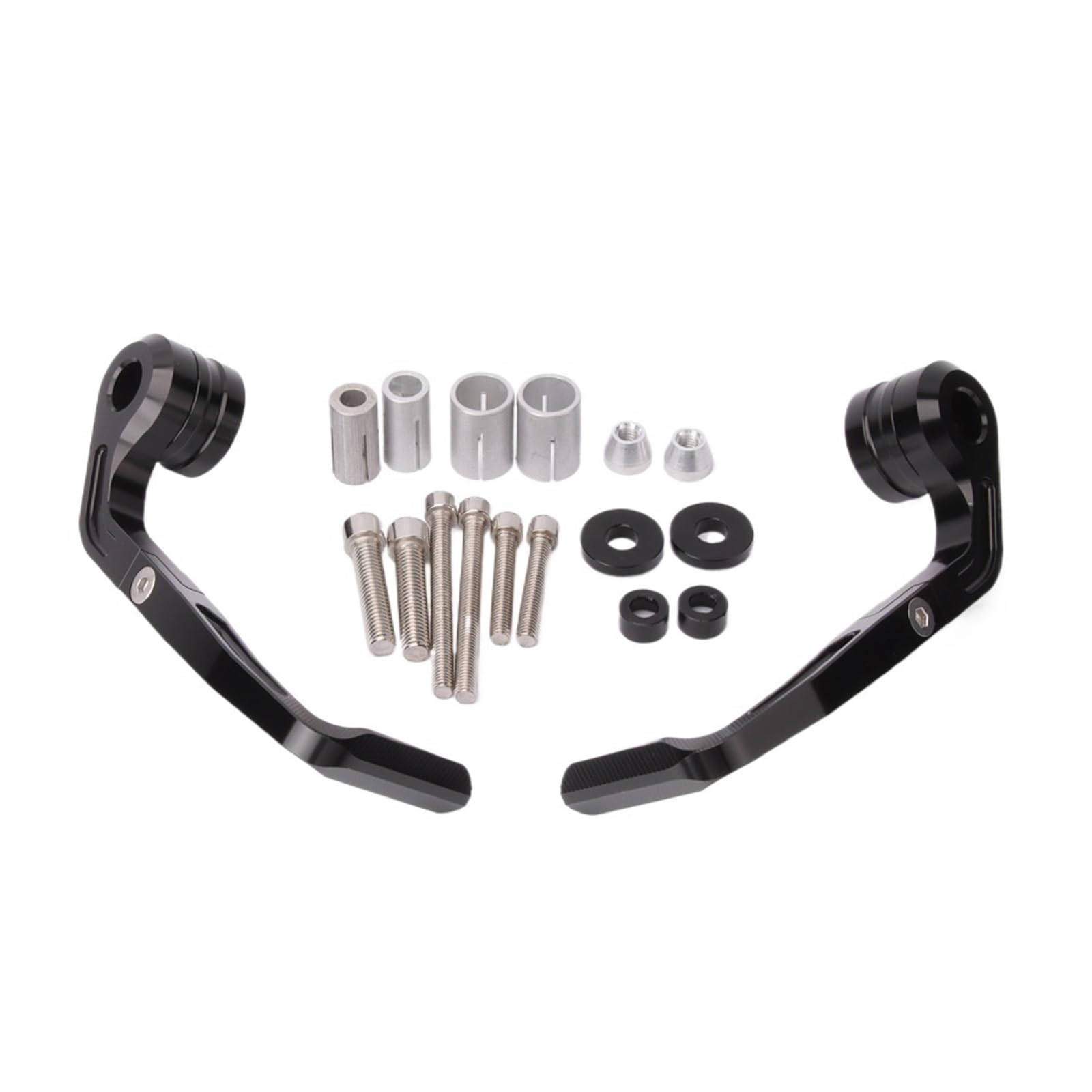 Blzmwd Black Motorcycle Lever Guards Handgrip For Yzf R1 R3 R6 R15 R25 R7 R125 Universal Motorcycle Aluminum Accessories Handlebar Lever Guards Protector Handguard