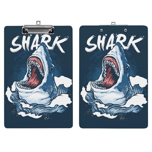 Porte-bloc A4 planchette à pince Requin bureau et restaurant
