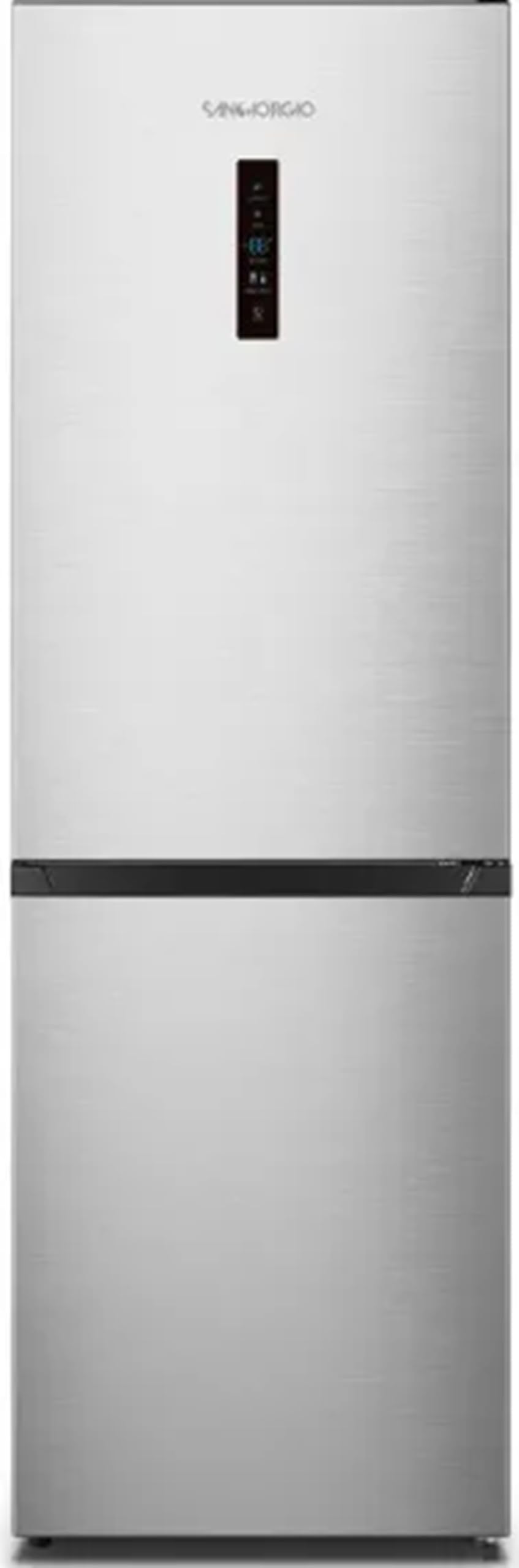 San Giorgio SC36NFXDE - Frigorifero combinato, 361 litri, No Frost, Inox, Classe energetica E
