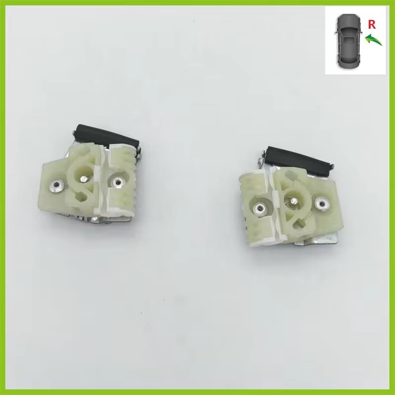 Regulador Ventanilla para VW para Polo para Vento 2010 2011 2012 2013 2014 2015 2016 2017 Nuevo Kit Reparación De Elevalunas Eléctrico Delantero Derecho Elevalunas Ventanilla