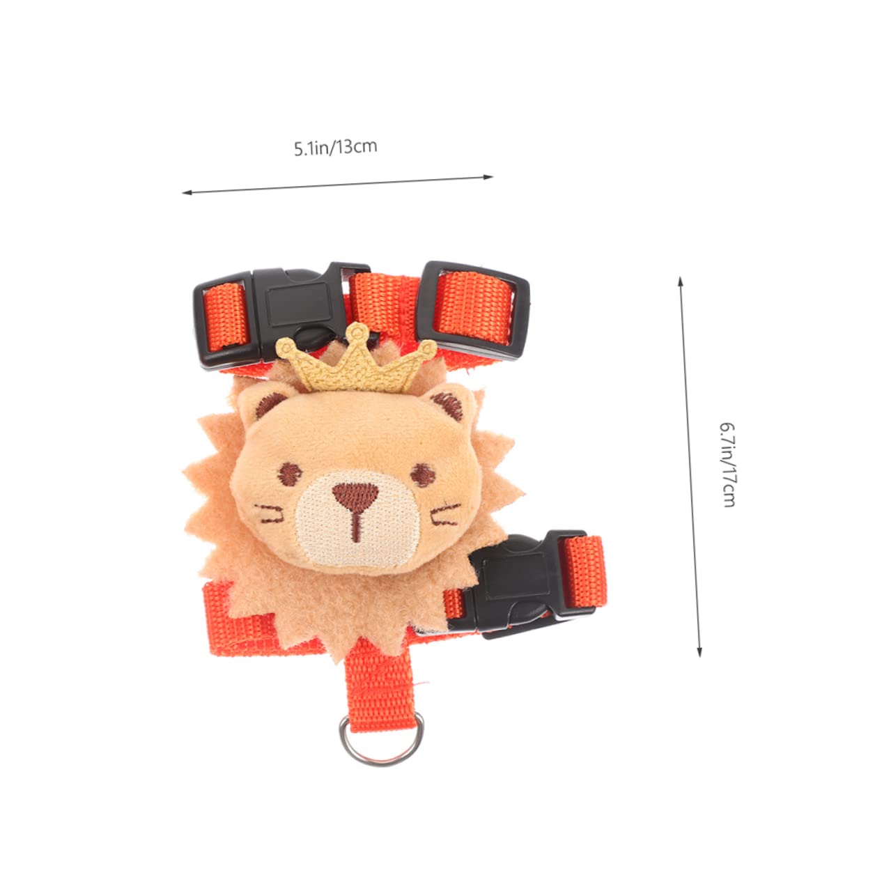 HANABASS 2Sets Rabbit Harness and Leash for Small Pets Convenient Traction Rope for Bunnies Lightweight and Comfortable for Walks and