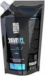 Shaving Gel De Barbear Menthol 1kg Refil Atacado Big Barber