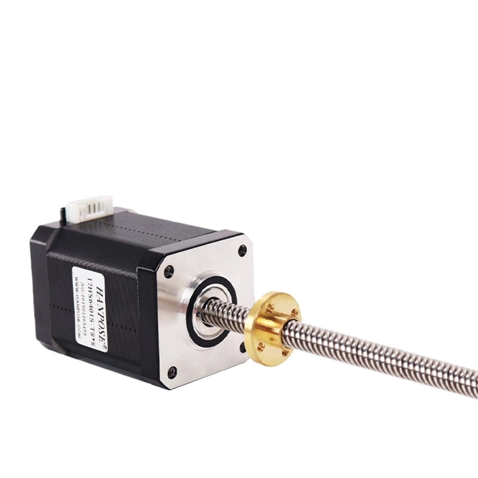Moteur pas à pas 17HS6401S-T8 avec axe vis à plomb usiné de 100mm